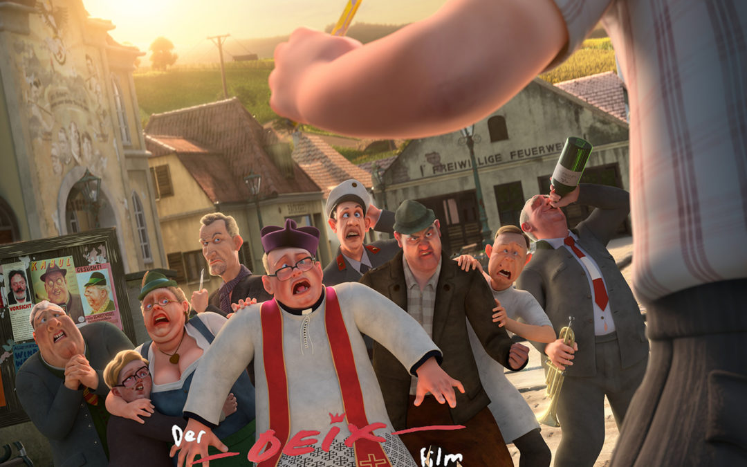 Animiertes Plakat und Plakat für „ROTZBUB“